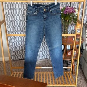 INC International Concepts Women's Dark Blue Skinny Jeans